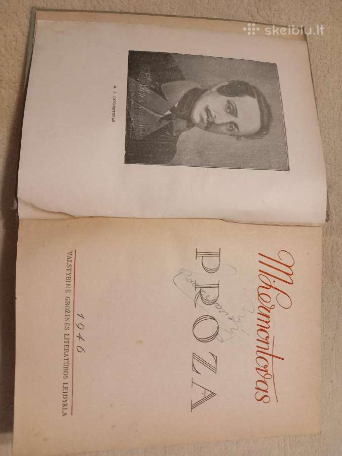Antikvarinė knyga Lermontovas "Proza" - nuotraukos Nr. 4