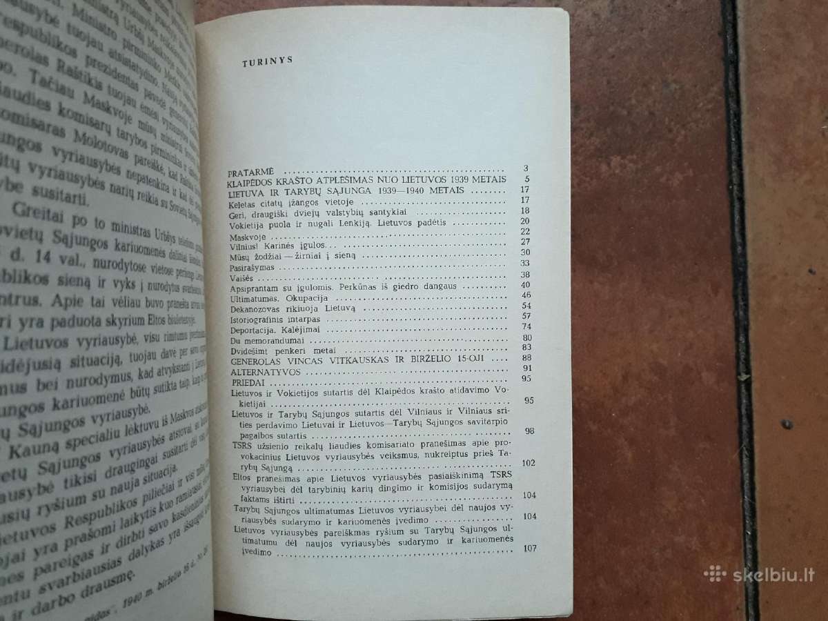 Juozas Urbšys "Lietuva lemtingais 1939-1940 metais - nuotraukos Nr. 3