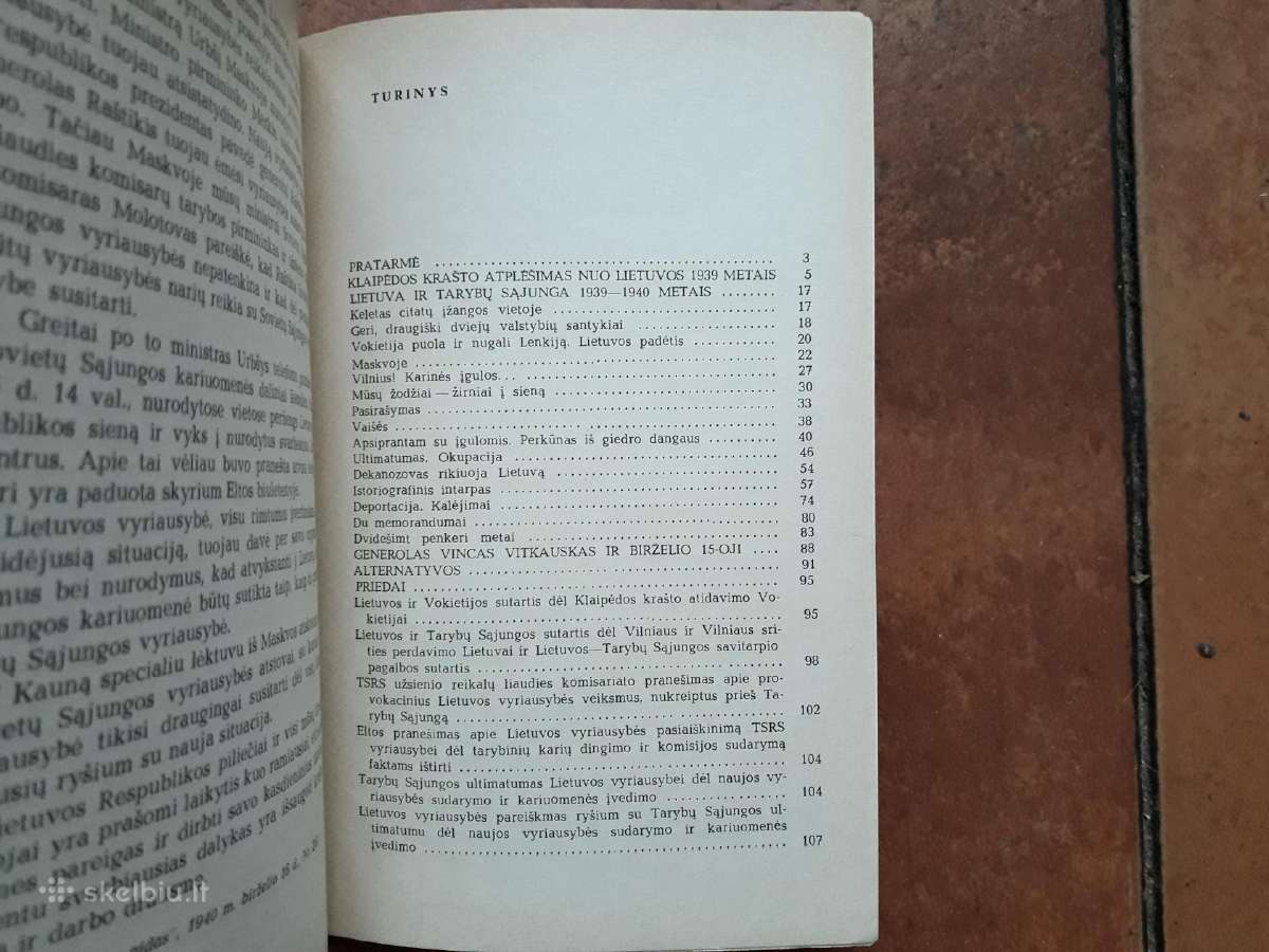 Juozas Urbšys "Lietuva lemtingais 1939-1940 metais - nuotraukos Nr. 3
