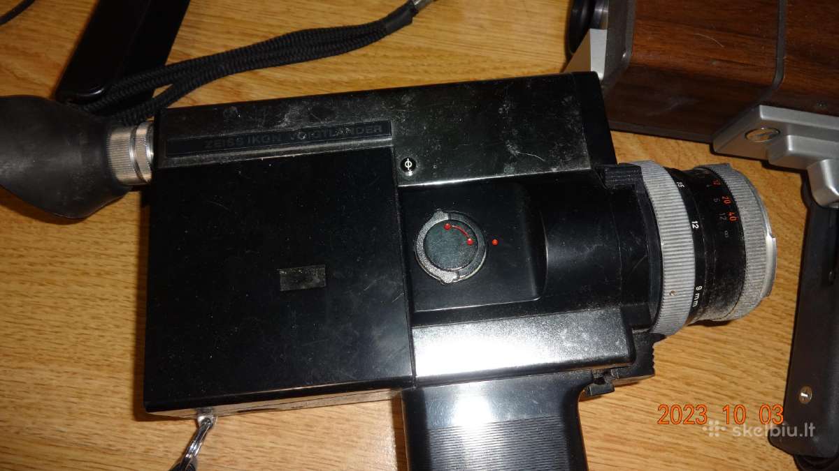 8 mm Kino kameros Carl zeiss ir Bell Howell - nuotraukos Nr. 5