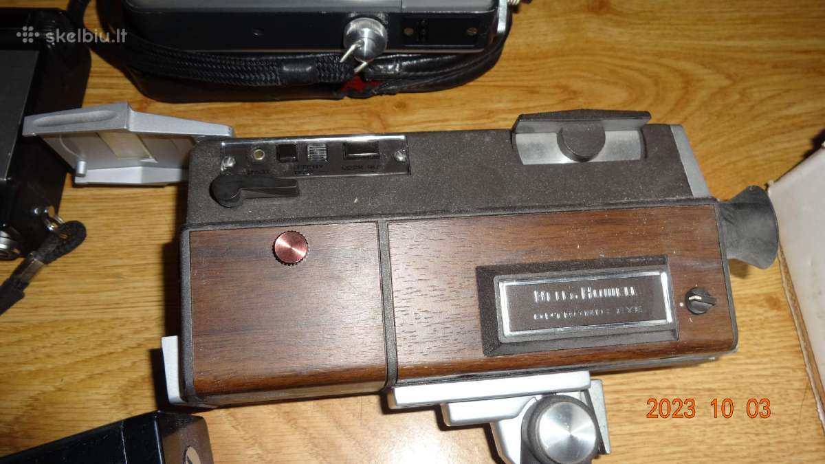 8 mm Kino kameros Carl zeiss ir Bell Howell - nuotraukos Nr. 6