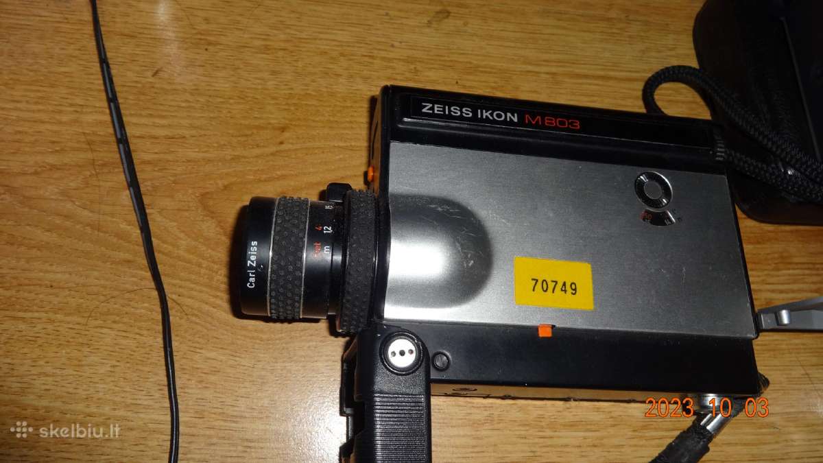 8 mm Kino kameros Carl zeiss ir Bell Howell - nuotraukos Nr. 7