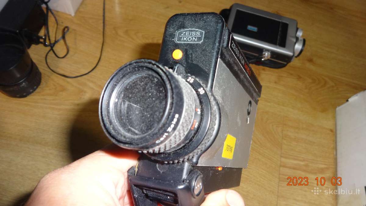 8 mm Kino kameros Carl zeiss ir Bell Howell - nuotraukos Nr. 11