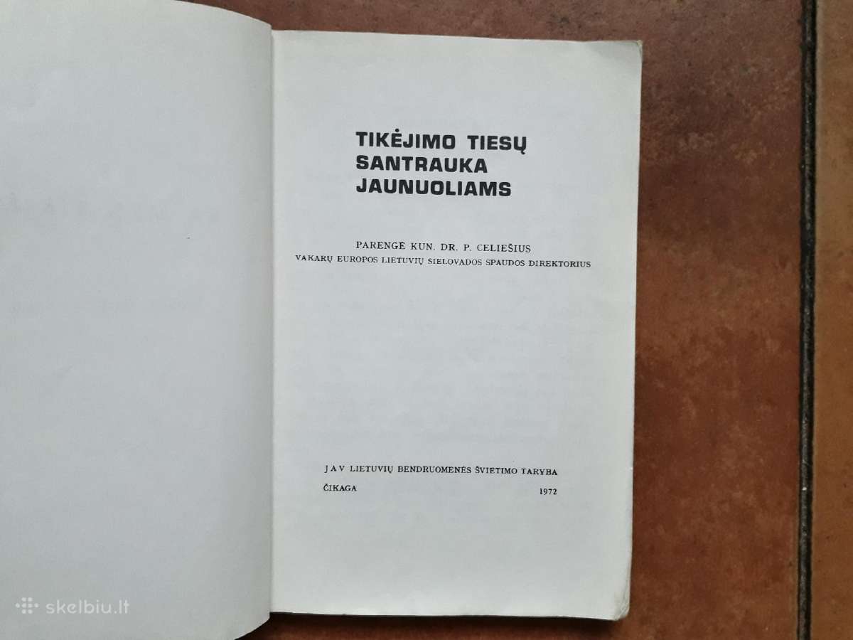 K. P. Celiešius "Ką mes tikime" JAV 1972 metai - nuotraukos Nr. 2