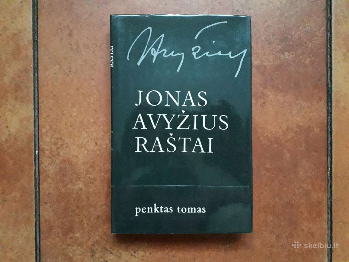 Jonas Avyžius "Raštai" 7 tomai 1983-1985 metai - nuotraukos Nr. 15