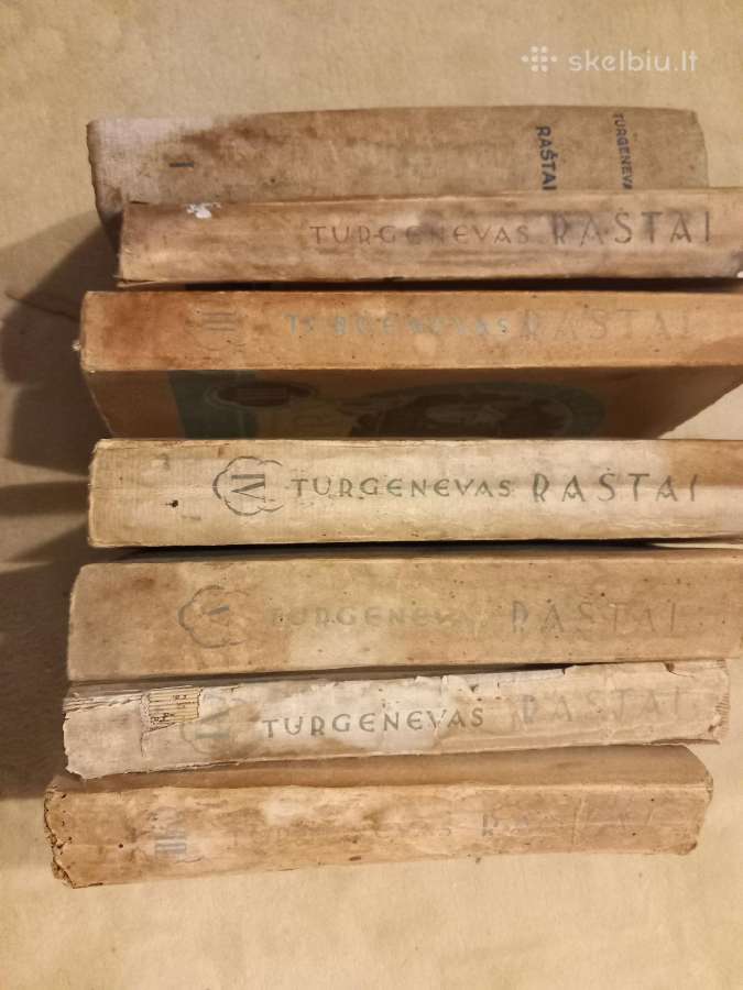 Senos knygos Turgenevas "Raštai" - nuotraukos Nr. 3