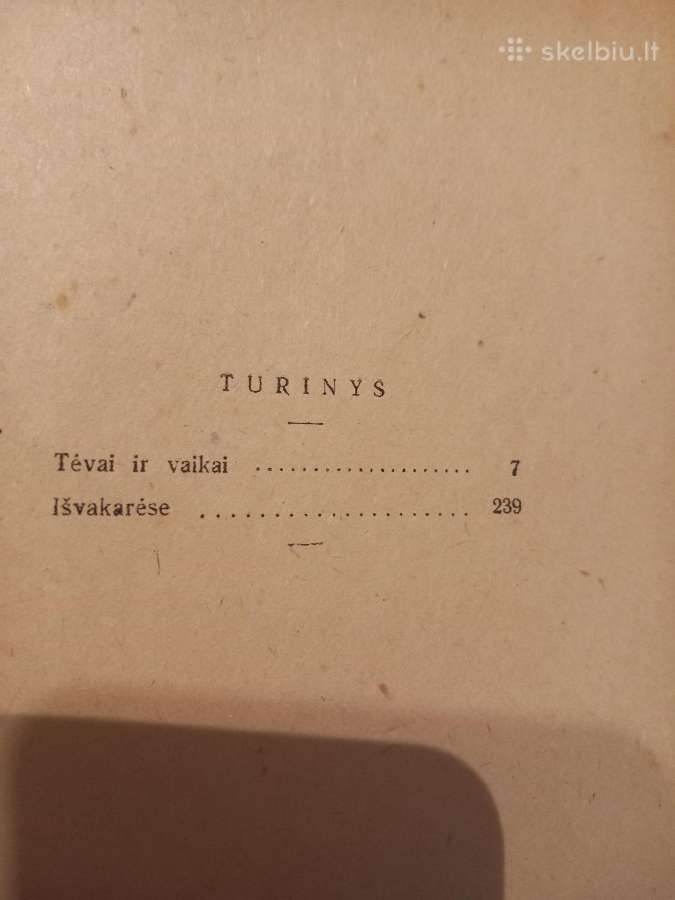 Senos knygos Turgenevas "Raštai" - nuotraukos Nr. 8