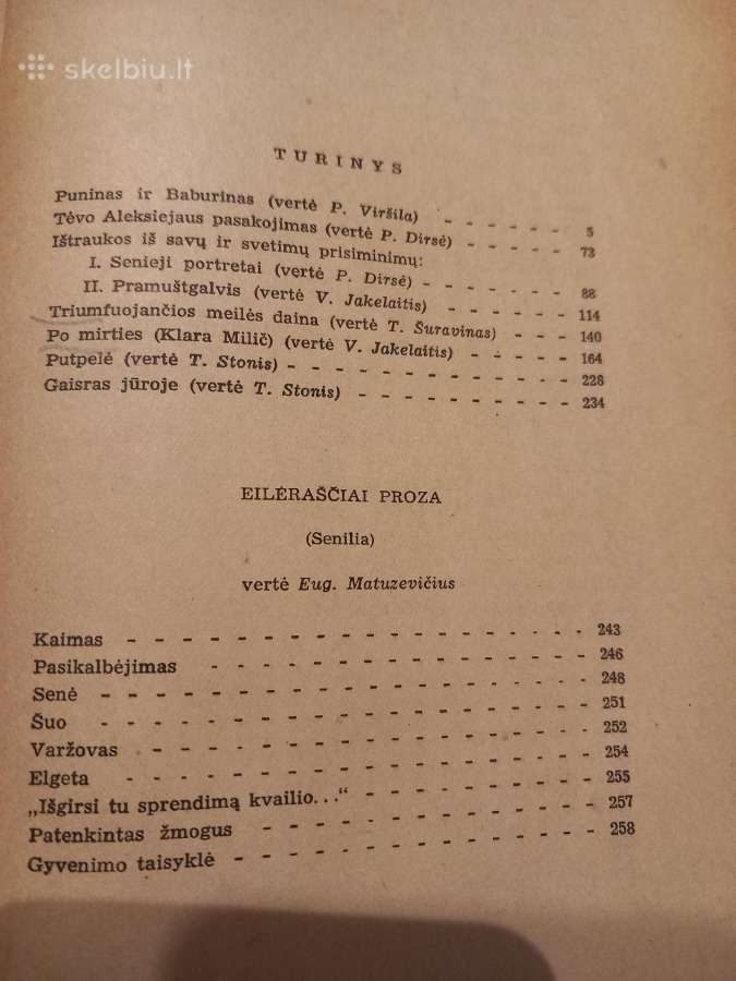 Senos knygos Turgenevas "Raštai" - nuotraukos Nr. 23