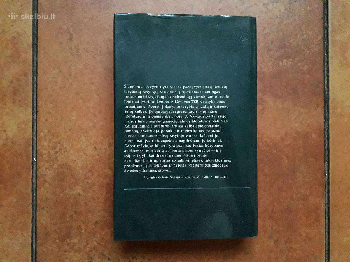 Jonas Avyžius "Raštai" 7 Tomai 1983-1985 metai - nuotraukos Nr. 26
