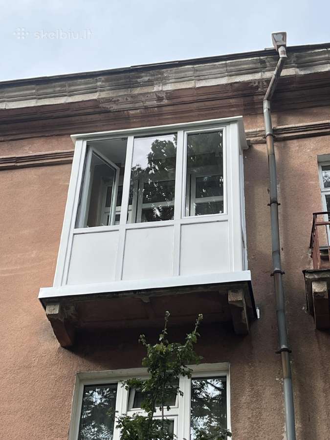 Plastikiniai langai balkonu stiklinimas Klaipėda - nuotraukos Nr. 31