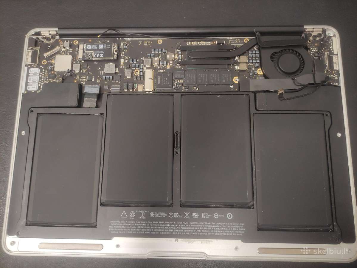MacBook Air 13" (early 2015) dalimis - nuotraukos Nr. 2