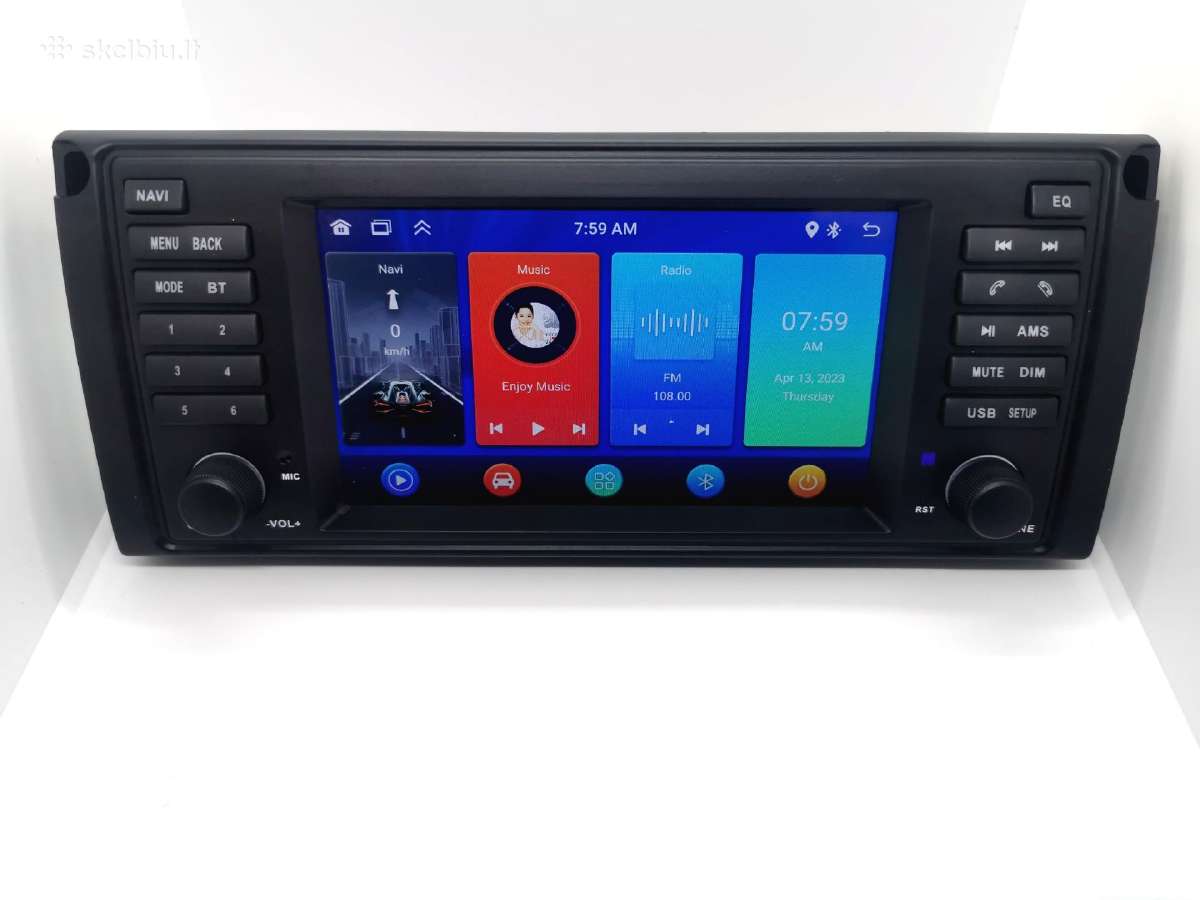 Nauja Bmw e39/e53 Android multimedija Carplay/andr - nuotraukos Nr. 2