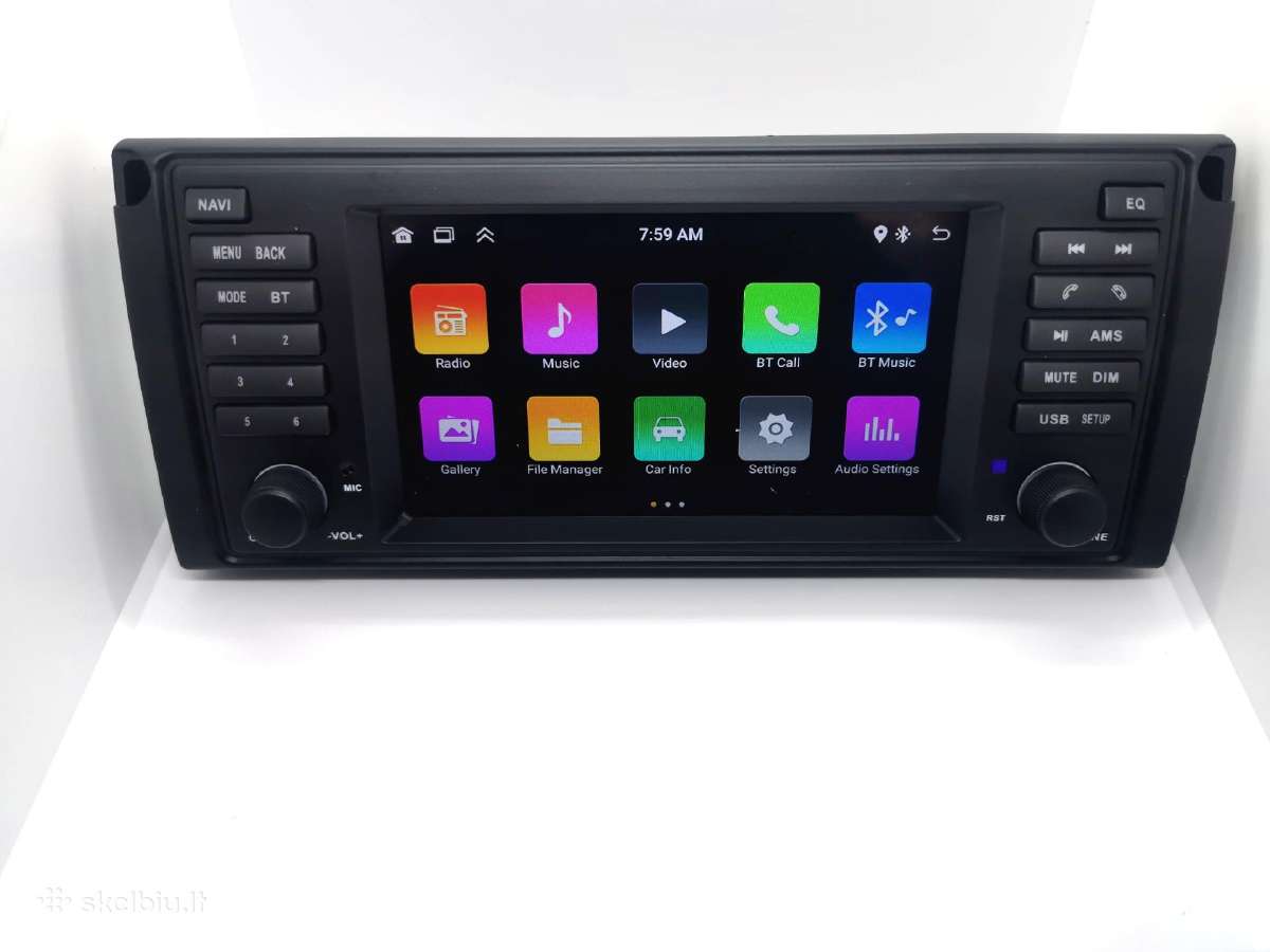 Nauja Bmw e39/e53 Android multimedija Carplay/andr - nuotraukos Nr. 3