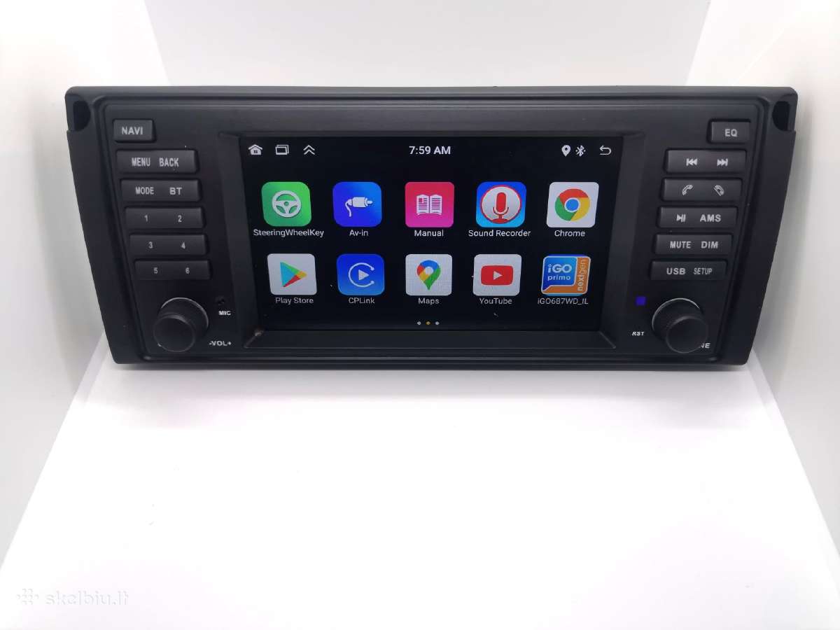 Nauja Bmw e39/e53 Android multimedija Carplay/andr - nuotraukos Nr. 4