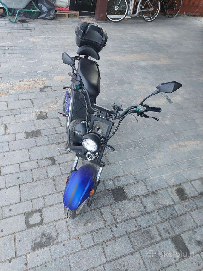 Parduodu el. motorolerį E-thor 5.0c 38ah - nuotraukos Nr. 3