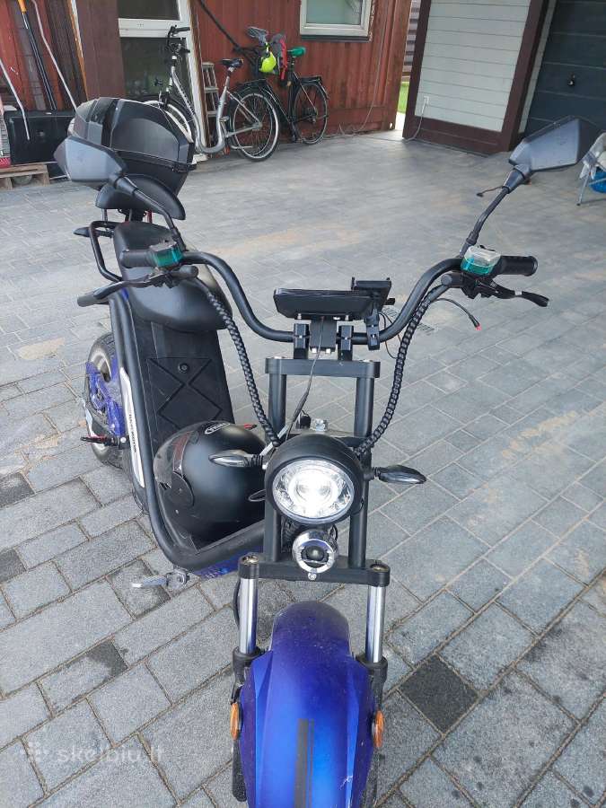Parduodu el. motorolerį E-thor 5.0c 38ah - nuotraukos Nr. 4