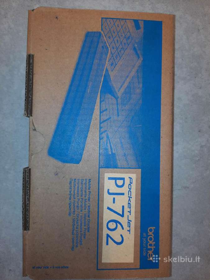 Brother Pj-762 termo printeris + įkrovimo blokelis - nuotraukos Nr. 3