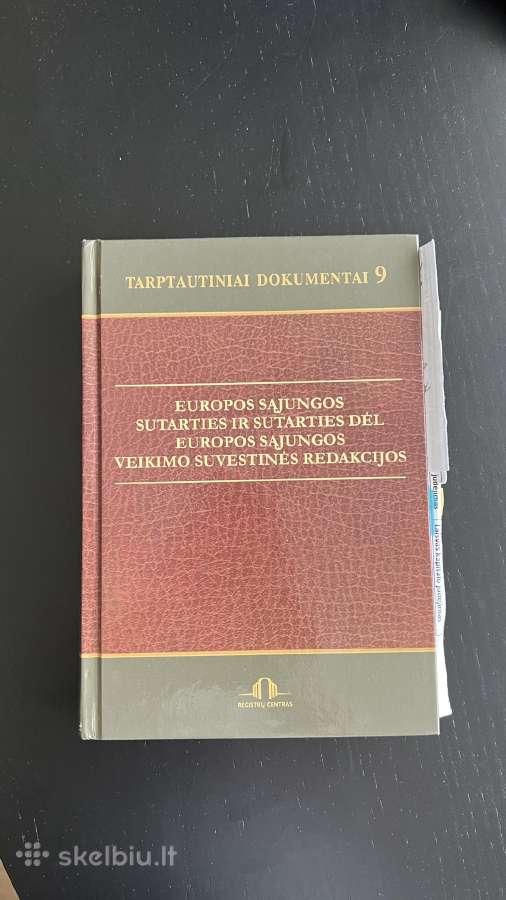 Europos Sajungossutarties/ Tarptautiniai dokument