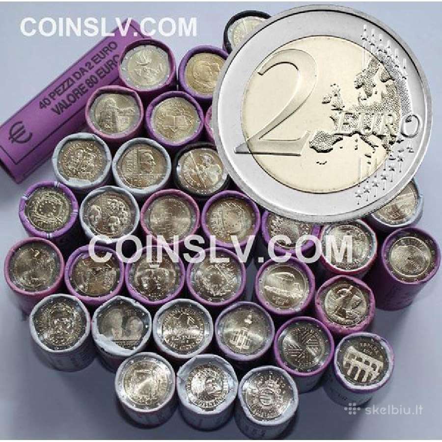 2 Euro Commemorative Coins 2004 - 2026 Unc / Bu /