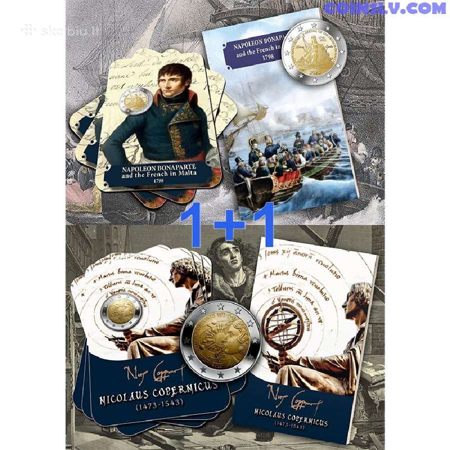 2 Euro Commemorative Coins 2004 - 2026 Unc / Bu / - nuotraukos Nr. 9