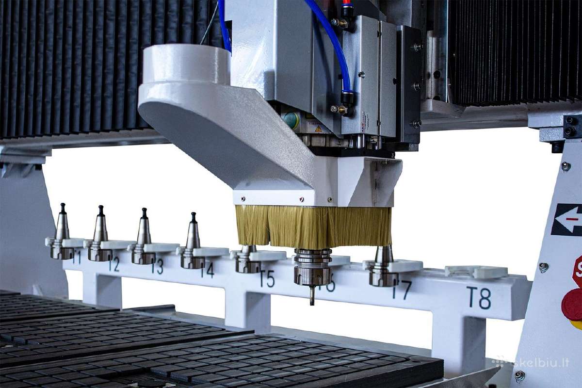 CNC frezavimo staklės 1530 Industry 2.0 Atc 9kw - nuotraukos Nr. 6