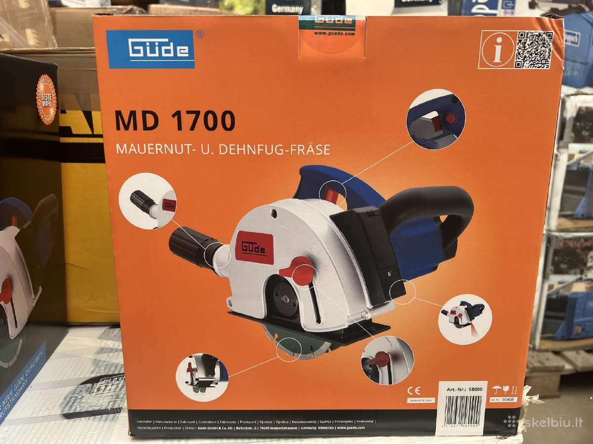 Mūro freza Gude Md 1700 štabas - nuotraukos Nr. 6