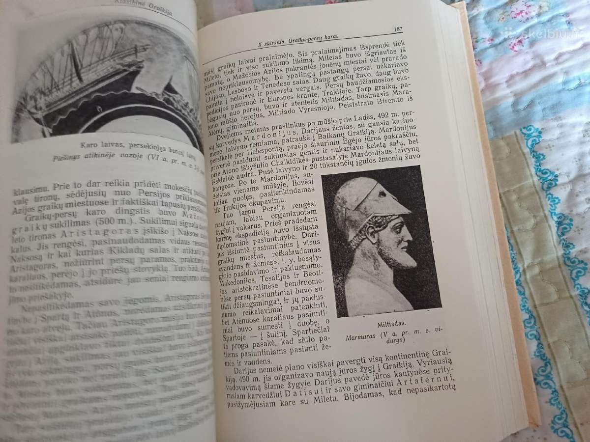 Parduodu knyga.senovės Graikijos istorija,1955m - nuotraukos Nr. 12