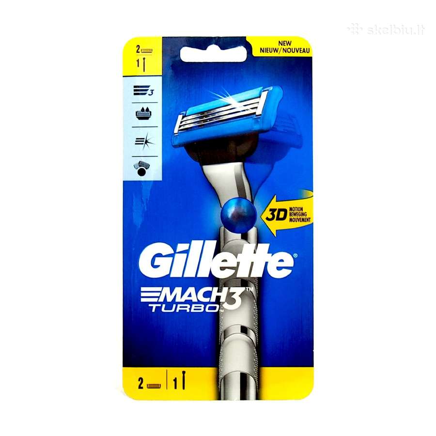 Gillet Mach 3 Turbo 3D
