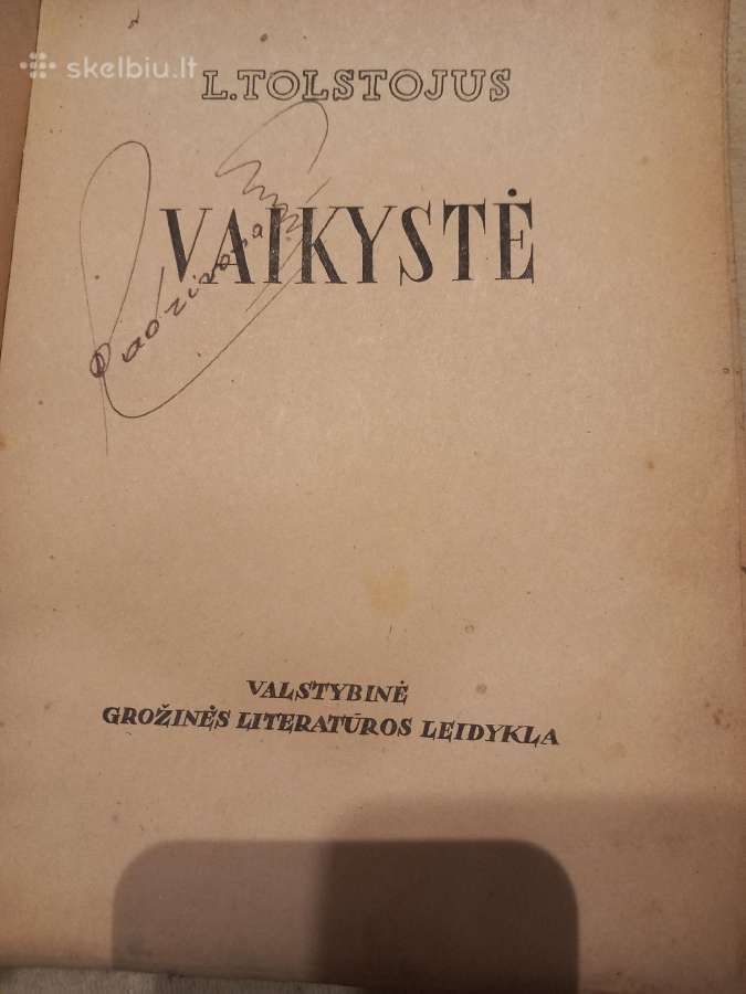 Antikvarinė L. Tolstojus knyga - nuotraukos Nr. 8