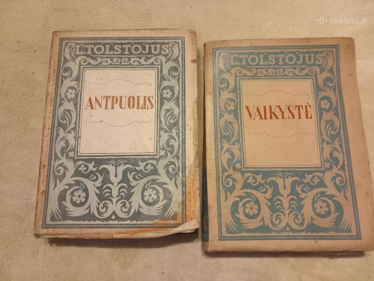 Antikvarinė L. Tolstojus knyga