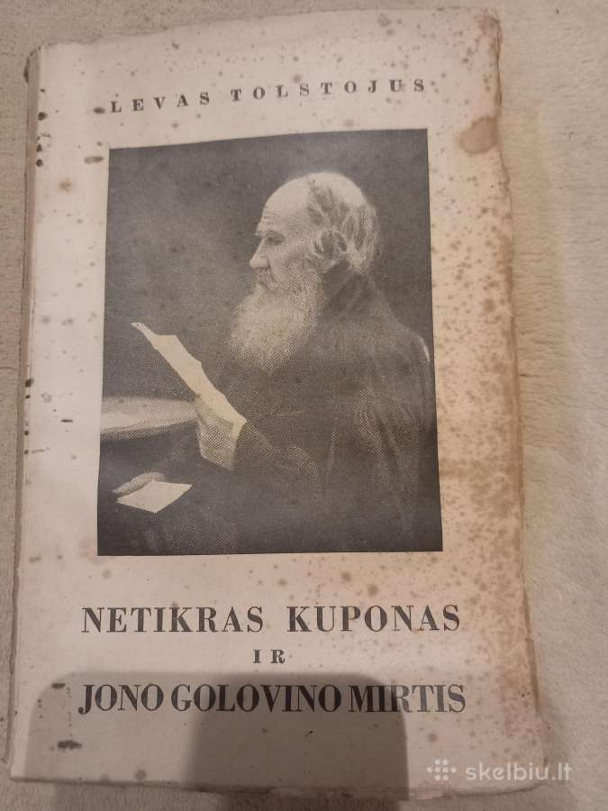 Sena, prieškarinė L. Tolstojus knyga
