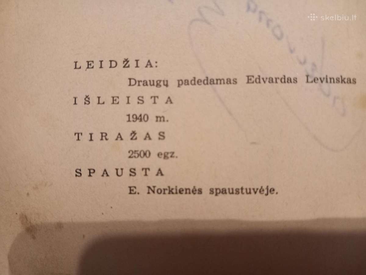 Sena, prieškarinė L. Tolstojus knyga - nuotraukos Nr. 3