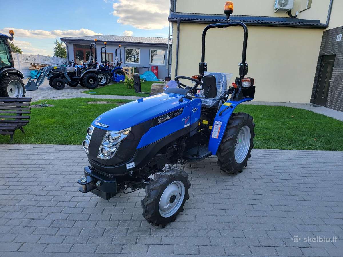 Mini traktorius Solis 20 Mitsubishi variklis - nuotraukos Nr. 4