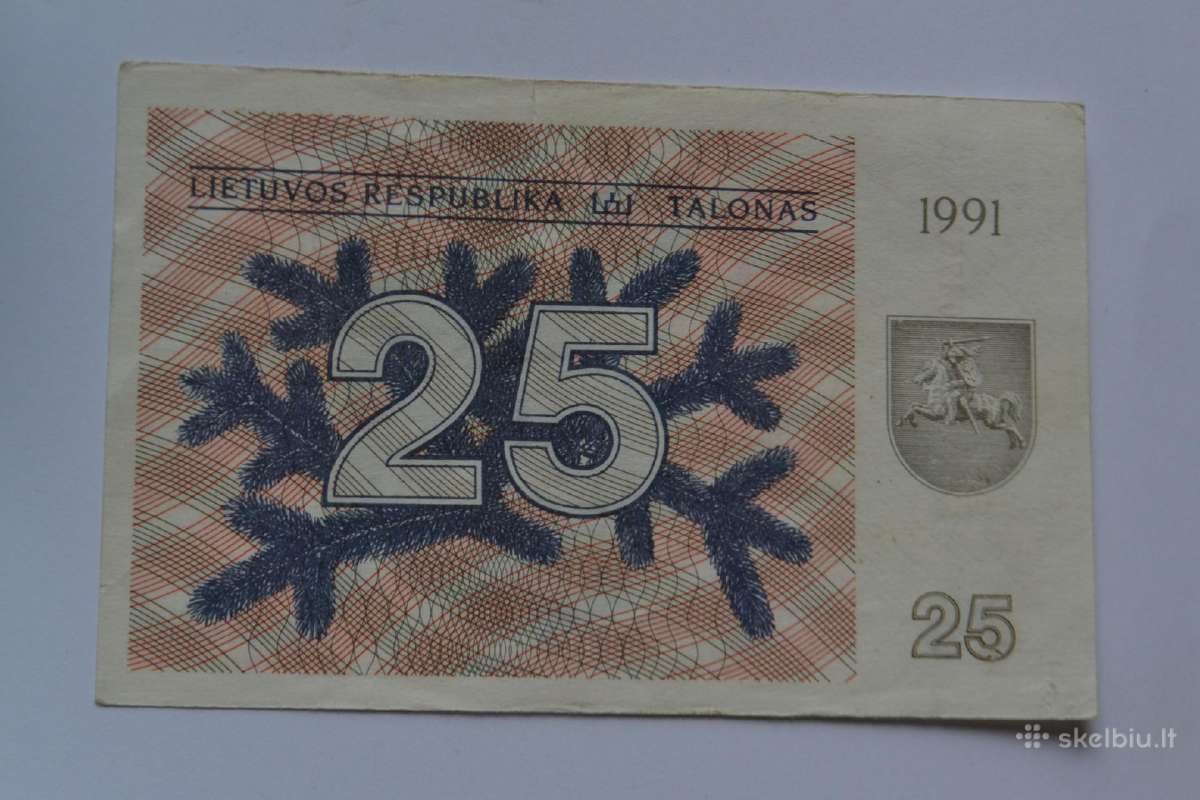 25 talonai 1991 m.be uzraso - nuotraukos Nr. 2