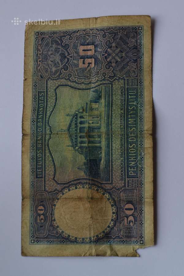 50 litu 1928 m. - nuotraukos Nr. 2