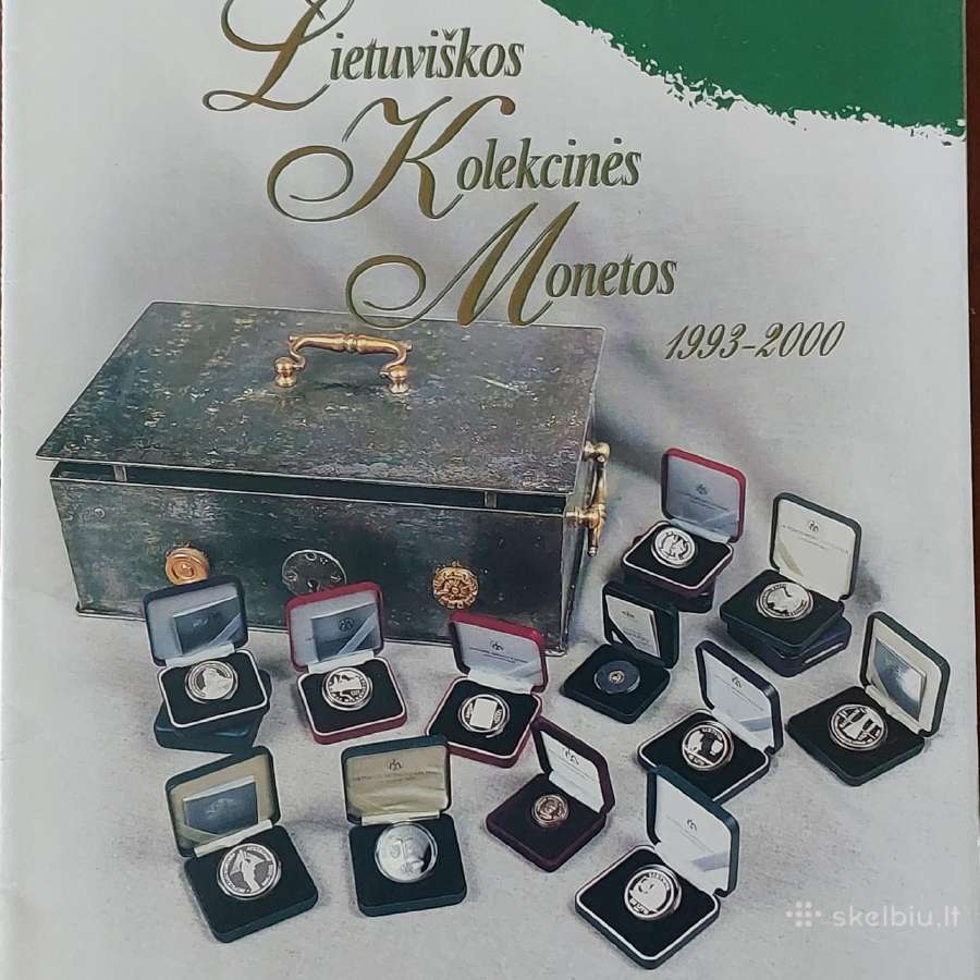 Monetų katalogas-lankstinukas 1993 - 2000 m. - nuotraukos Nr. 5