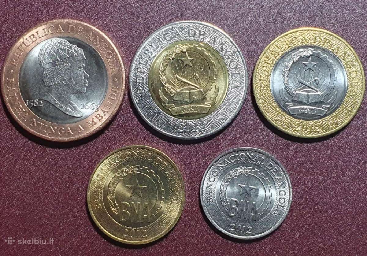 Angola 2012-2014, 5 Vnt. Rinkinys - nuotraukos Nr. 2