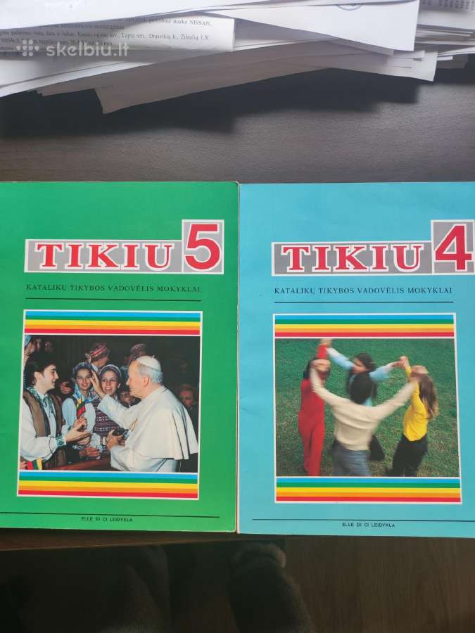 Katalikų tikybos vadovėlis mokyklai Tikiu