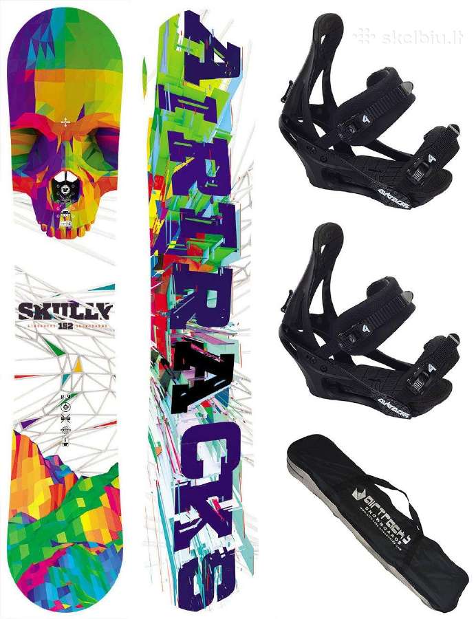 Snowboard Atlantis su Rossignol apkaustais 140-160 - nuotraukos Nr. 5