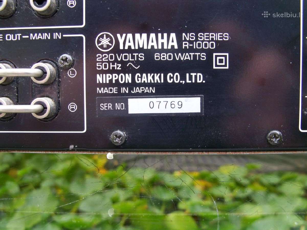 Yamaha A-700+t-500.r-1000. Optonica. Luxman - nuotraukos Nr. 16
