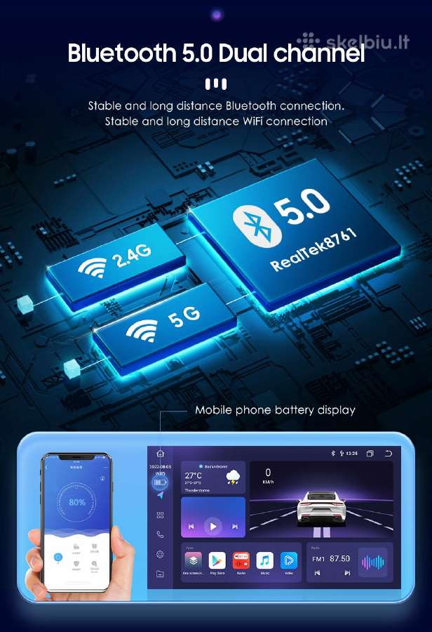 Parduodu Fiat Ducato 2006-2022 android multimedija - nuotraukos Nr. 6