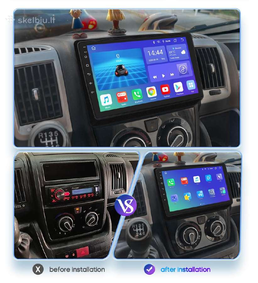 Parduodu Fiat Ducato 2006-2022 android multimedija - nuotraukos Nr. 10