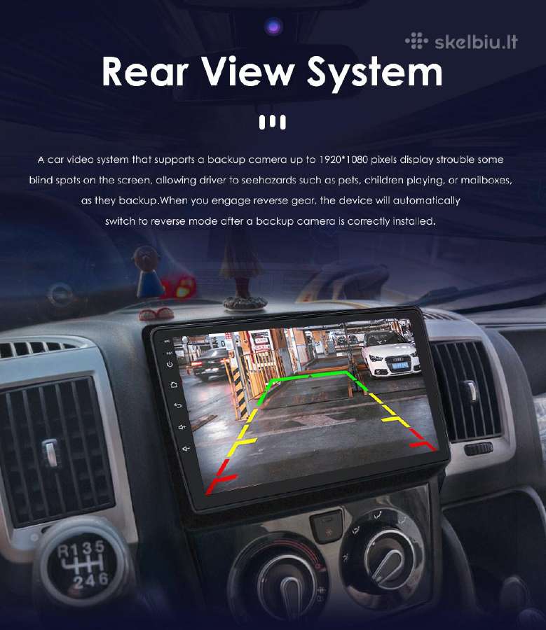 Parduodu Fiat Ducato 2006-2022 android multimedija - nuotraukos Nr. 11