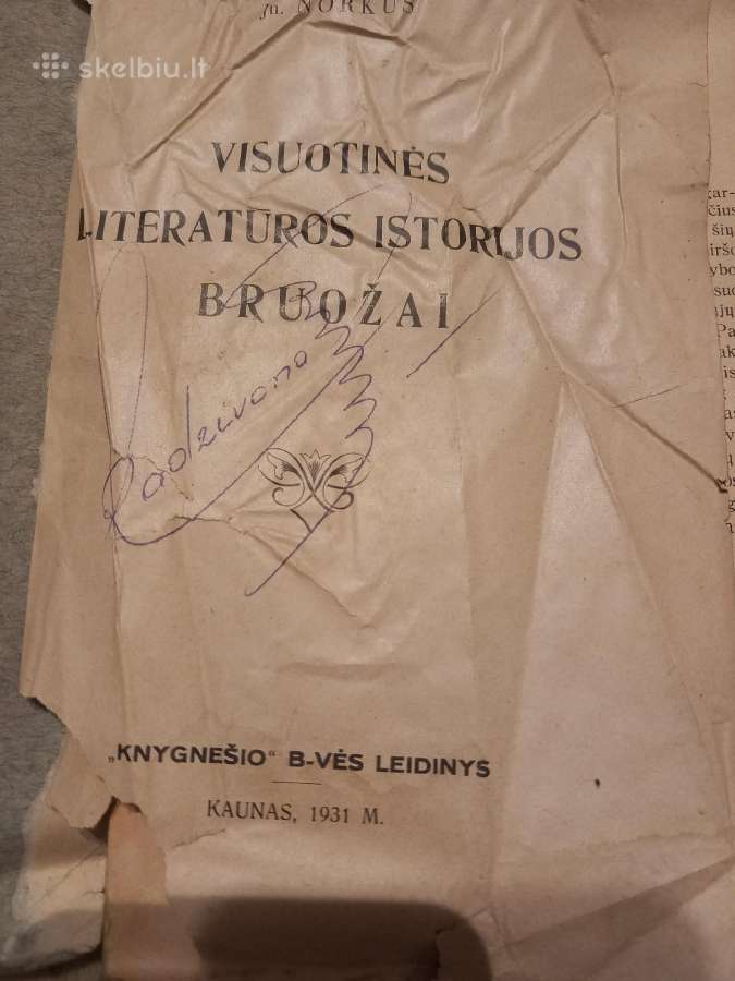 Antikvarinės, prieškarinės knygos - nuotraukos Nr. 16