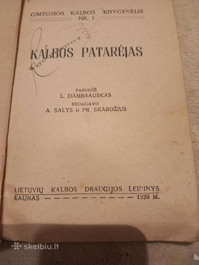 Antikvarinės, prieškarinės knygos - nuotraukos Nr. 21