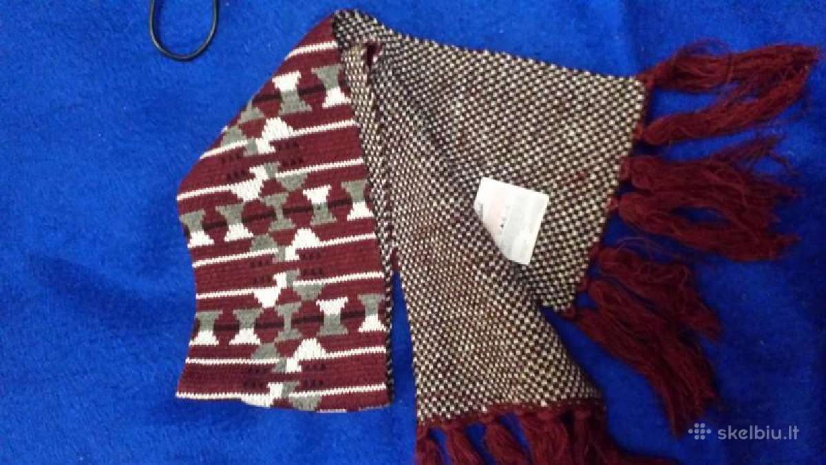 Moteriskas/vyriskas salikas.bordo spalvos. - nuotraukos Nr. 2