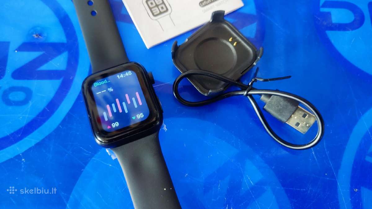 Išmanieji laikrodžiai. Smartwatch su skambučiu.sim - nuotraukos Nr. 7