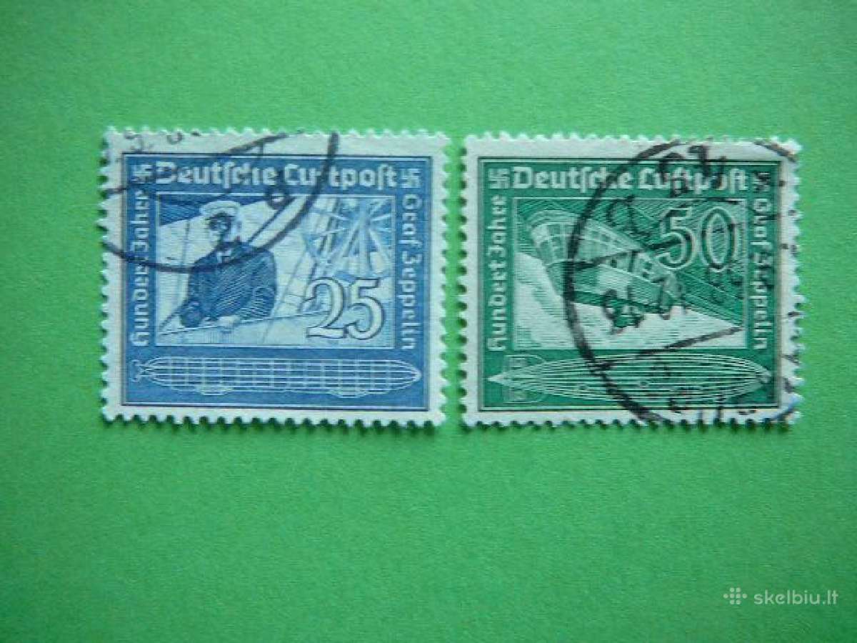 Dirizabliai Vokietija 1938 vkt669/0a