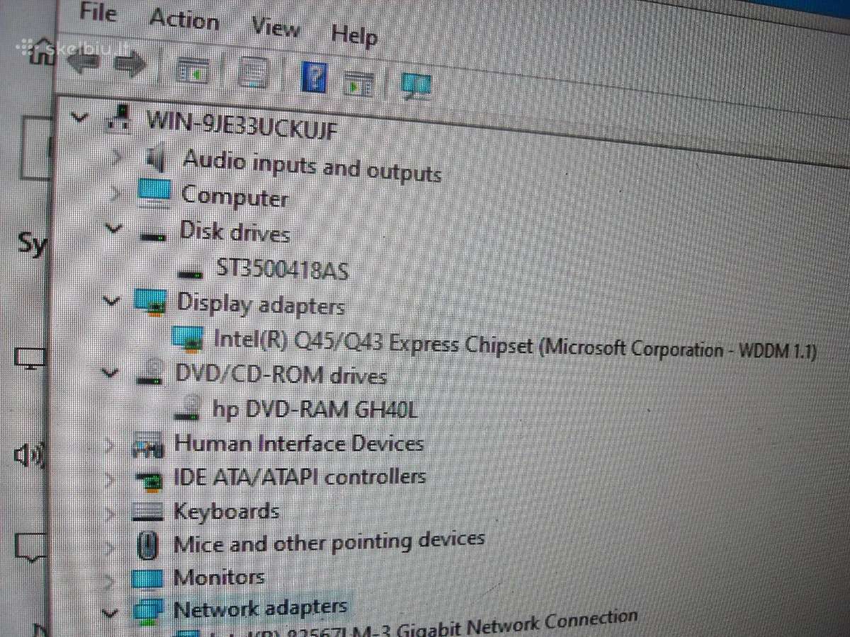 Stacionarus Hp 8000 Elite ir Dell Optiplex 3040 - nuotraukos Nr. 5