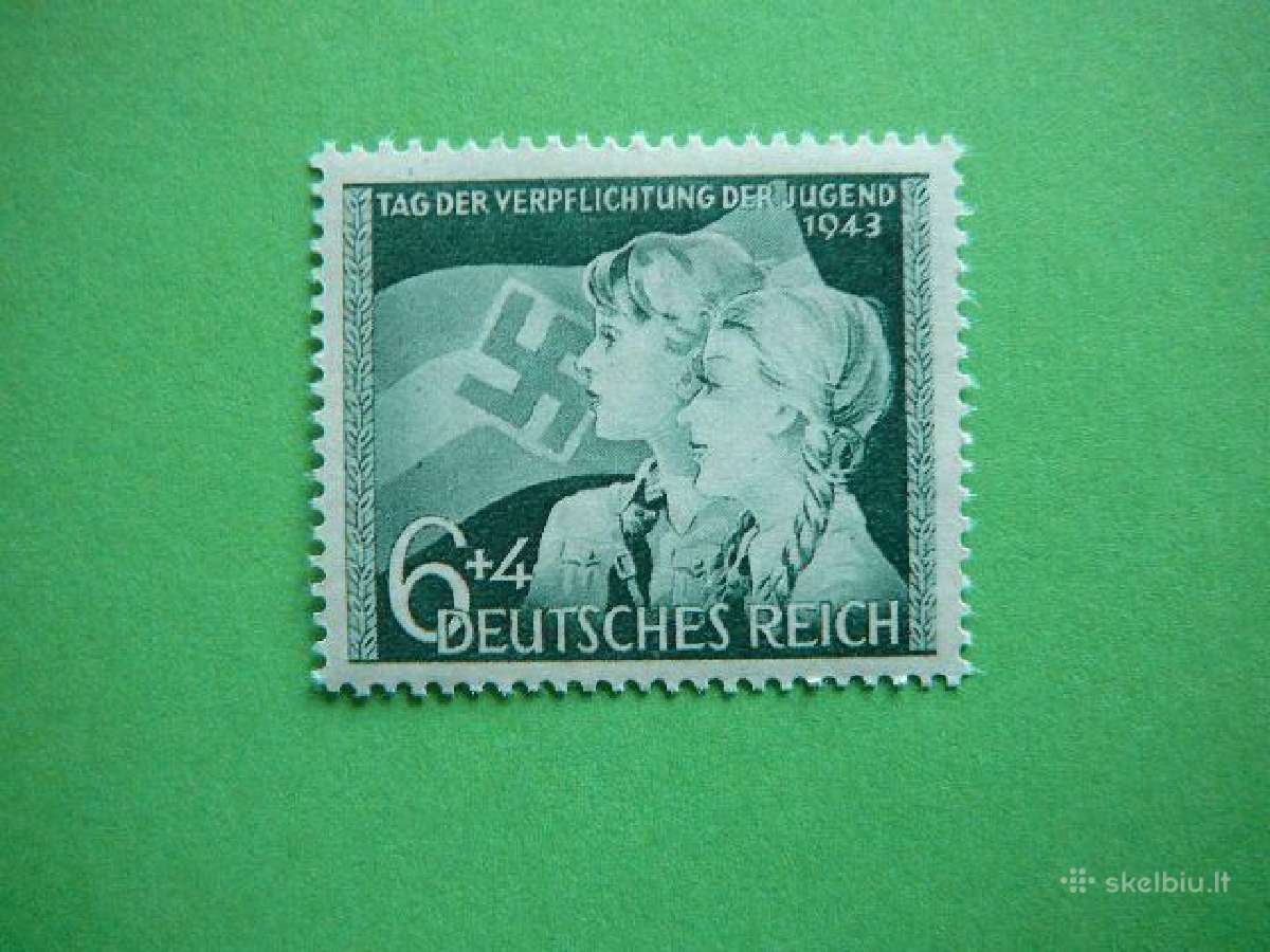 Jaunimas Vokietija 1943 Mnh vkt843s